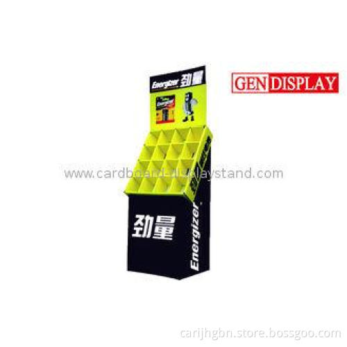 Customized Eggcrate Paper Flooring Display Stands For Beaut